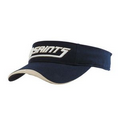 Polo Twill Visor w/Sandwich & Lip (Embroidered)